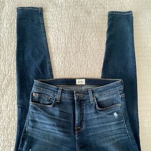Hudson Nico Mid Rise Super Skinny Jeans (Size 28)